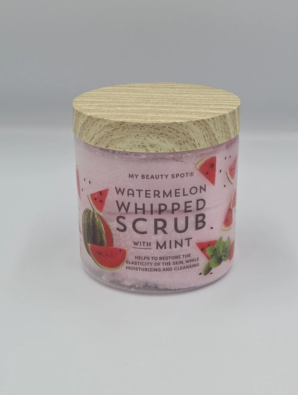 My Beauty Spot Watermelon Whipped Scrub with Mint 19.2 Oz Nwt